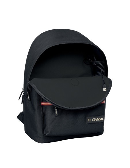 MOCHILA DOBLE PARA PORTATIL 15,6"+USB EL GANSO BASICS "NEGRO" MOCHILA DOBLE PARA PORTATIL 15,6"+USB EL GANSO BASICS "NEGRO"