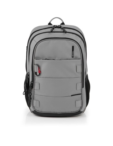 Mochila 3 Compart. Portaordenador  15,6" Gabol Disk Gris ...