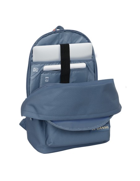 MOCHILA DOBLE PARA PORTATIL 15,6"+USB EL GANSO BASICS "AZUL" MOCHILA DOBLE PARA PORTATIL 15,6"+USB EL GANSO BASICS "AZUL"