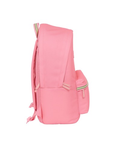 MOCHILA DOBLE PARA PORTATIL 15,6"+USB EL GANSO BASICS "MARSALA"