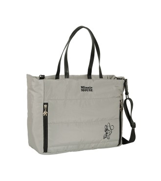 BOLSO CON BOLSILLO PARA PORTATIL 14,1'' MINNIE TEEN SAND