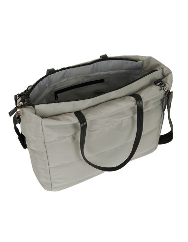 BOLSO CON BOLSILLO PARA PORTATIL 14,1'' MINNIE TEEN SAND