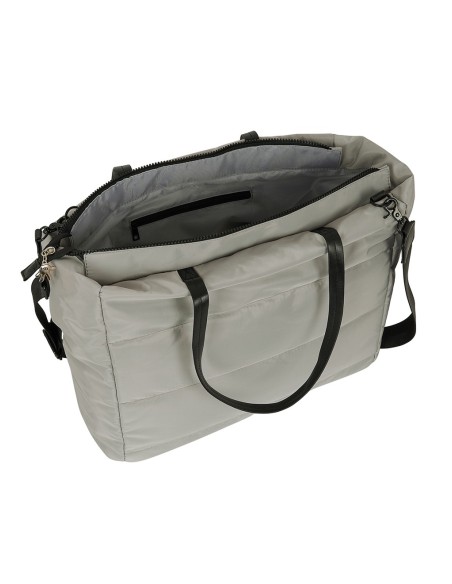 BOLSO CON BOLSILLO PARA PORTATIL 14,1'' MINNIE TEEN SAND