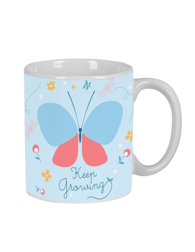 TAZA GRANDE BLACKFIT8 "MARIPOSA"