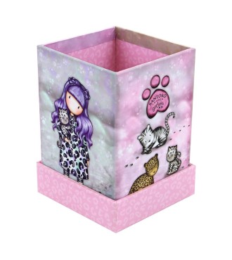 CUBILETE CARTN CON BANDEJA GORJUSS "RUBY WILD"
