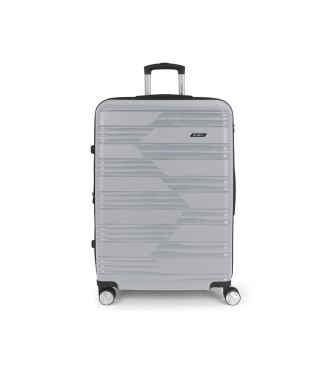 Maleta Trolley Grande Gabol Uyiko Plata | Comprar Maleta Trolley Gr...