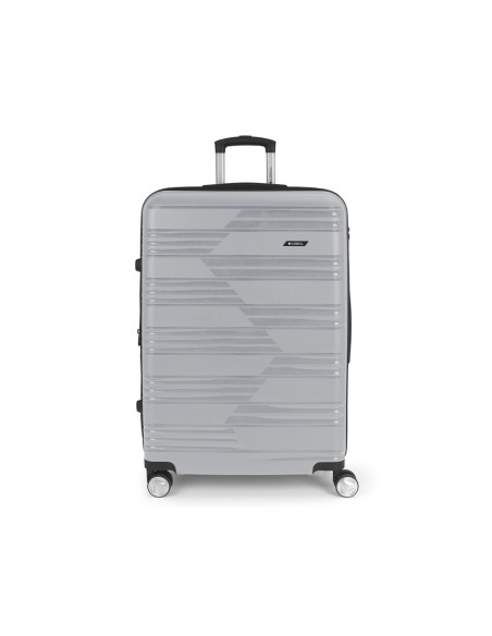 Maleta Trolley Grande Gabol Uyiko Plata | Comprar Maleta Trolley Gr...