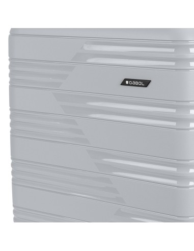 Maleta Trolley Cabina Gabol Uyiko Plata | Comprar Maleta Trolley Ca...