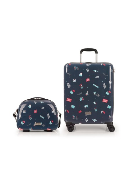 Set Trolley Cabina ABS + Neceser Gabol Mrwonderful Plans | Comprar ... Set Trolley Cabina ABS + Neceser Gabol Mrwonderful Plans | Comprar ...