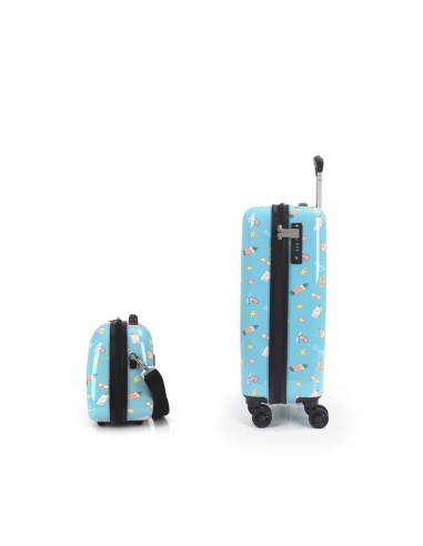 Set Trolley Cabina ABS + Neceser Gabol Mrwonderful Happy | Comprar ...