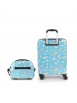 Set Trolley Cabina ABS + Neceser Gabol Mrwonderful Happy