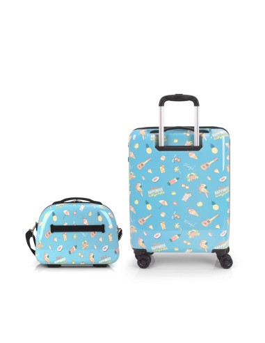 Set Trolley Cabina ABS + Neceser Gabol Mrwonderful Happy | Comprar ...