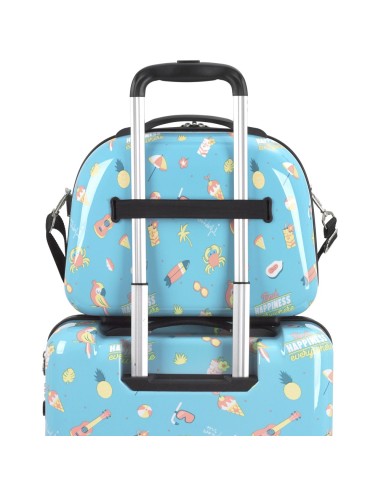 Set Trolley Cabina ABS + Neceser Gabol Mrwonderful Happy | Comprar ...