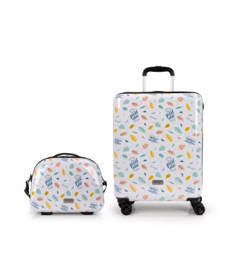 Set Trolley Cabina ABS + Neceser Gabol Mrwonderful Vibes | Comprar ...