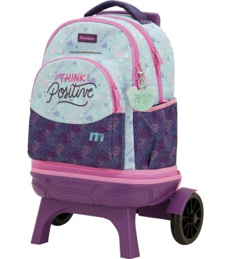 Mochila Carro Fijo Compact Desmontable Ruedas Grandes Tandem Positi...