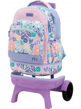 Mochila Carro Fijo Compact Desmontable Ruedas Grandes Tandem Aquarelle