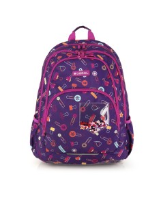Mochila Tres Compartimentos Escolar Gabol Diary Mochilas ...