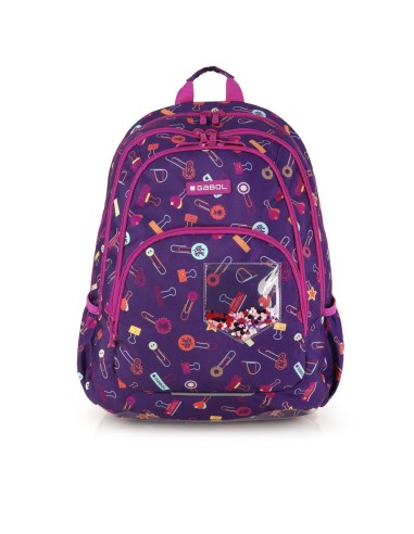 Mochila Tres Compartimentos Escolar Gabol Diary Mochilas ...