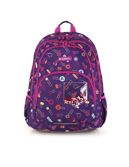 Mochila Tres Compartimentos Escolar Gabol Diary Mochilas ...
