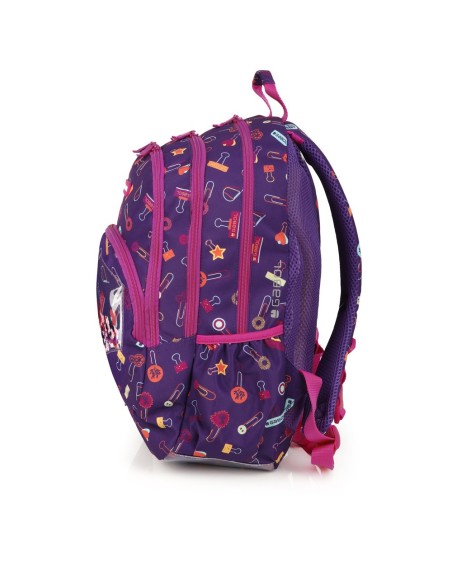 Mochila Tres Compartimentos Escolar Gabol Diary Mochilas ...