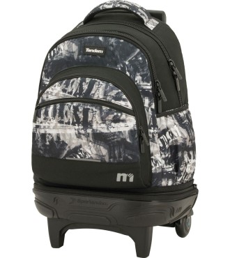Mochila Carro Compact Desmontable Tandem Black&White | Comprar Moch...