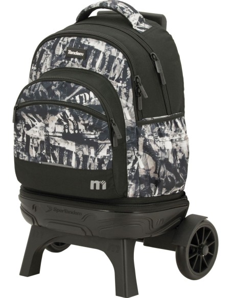 Mochila Carro Fijo Compact Desmontable Ruedas Grandes Tandem BlackW... Mochila Carro Fijo Compact Desmontable Ruedas Grandes Tandem BlackW...