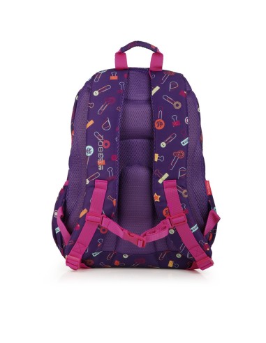 Mochila Tres Compartimentos Escolar Gabol Diary Mochilas ...