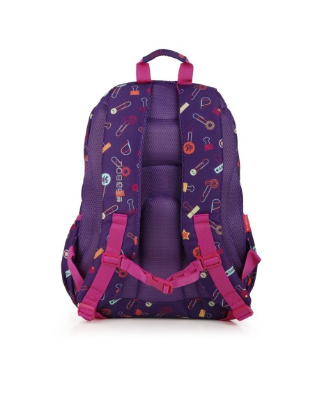 Mochila Tres Compartimentos Escolar Gabol Diary Mochilas ...