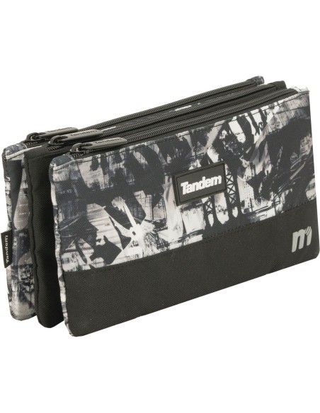 Portatodo Tres Bolsillos Independientes Plus Tandem Black&White | C... Portatodo Tres Bolsillos Independientes Plus Tandem Black&White | C...