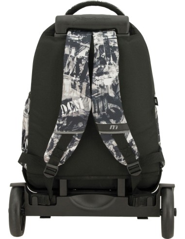 Mochila Carro Fijo Compact Desmontable Ruedas Grandes Tandem BlackW...