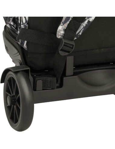 Mochila Carro Fijo Compact Desmontable Ruedas Grandes Tandem BlackW...
