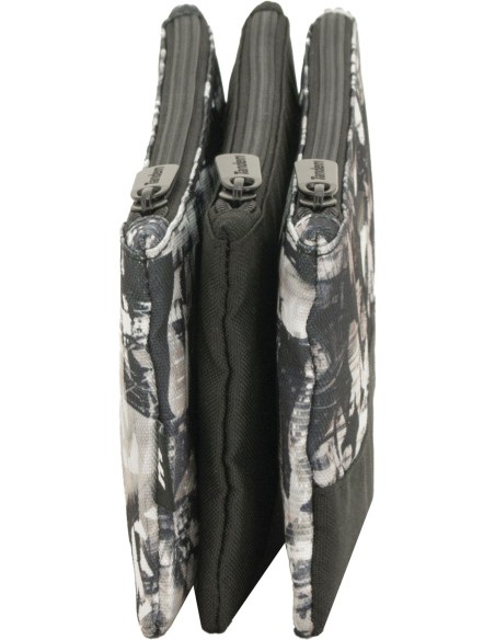 Portatodo Tres Bolsillos Independientes Plus Tandem Black&White | C... Portatodo Tres Bolsillos Independientes Plus Tandem Black&White | C...