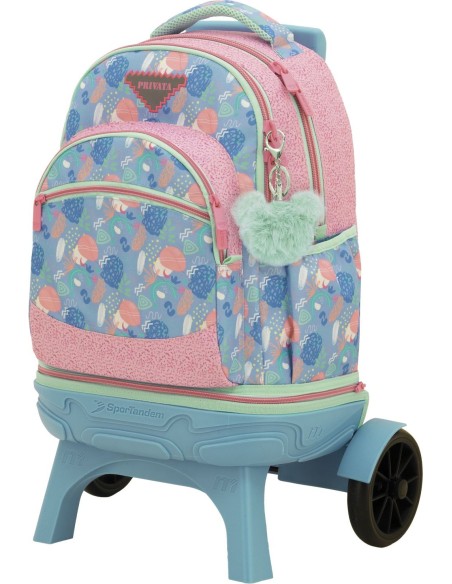 Mochila Carro Fijo Compact Desmontable Ruedas Grandes Privata Fun |... Mochila Carro Fijo Compact Desmontable Ruedas Grandes Privata Fun |...