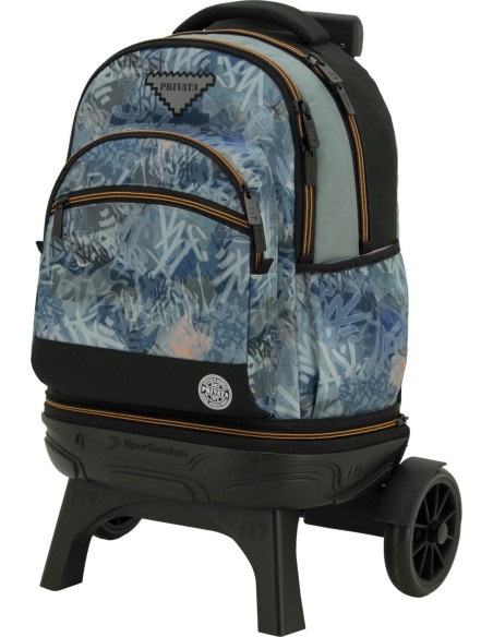 Mochila Carro Fijo Compact Desmontable Ruedas Grandes Privata Thund...