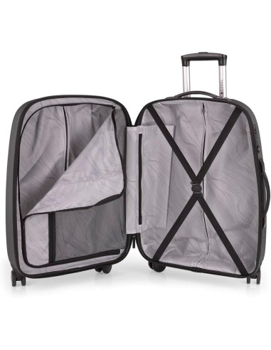 Maleta Trolley Mediana Gabol Paradise Xp Gris Maletas Med...