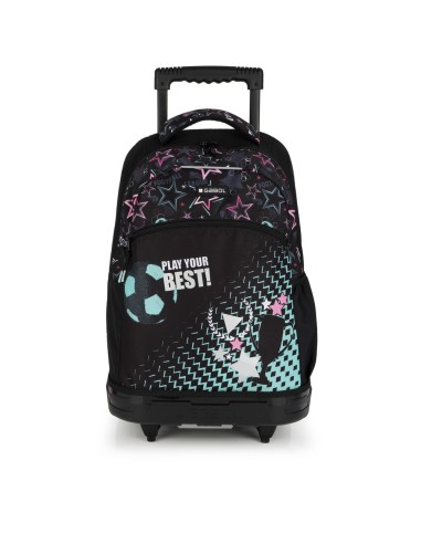 Mochila 2 Ruedas Carro Fijo Gabol Stellar Mochilas con ru...