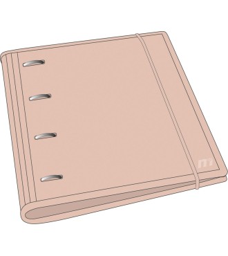Carpeblock 4 Anillas 35 mm Tandem PP Con Ribete Melocotón | Comprar...