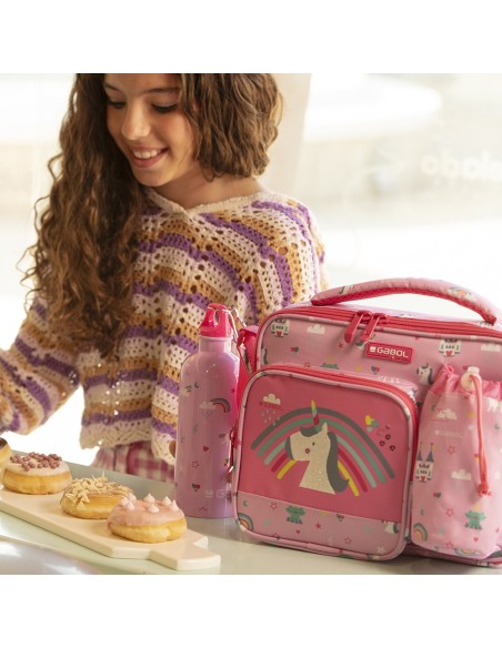 Porta alimentos térmico Gabol Rainbow Neceser-Merendero |...