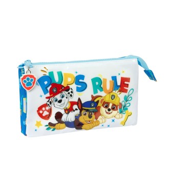 PORTATODO TRIPLE PAW PATROL "PUPS RULE" | Comprar PORTATODO TRIPLE ...