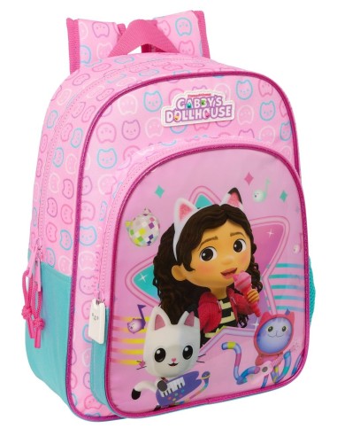 MOCHILA JUNIOR ADAPT.CARRO GABBY'S DOLLHOUSE "PARTY" | Comprar MOCH...