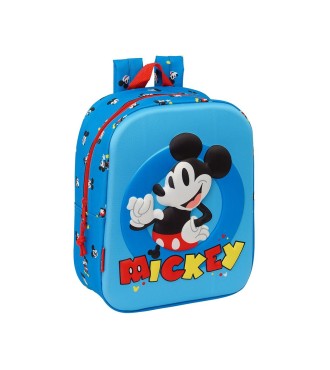MOCHILA GUARDERIA 3D BOLSILLO RED MICKEY MOUSE