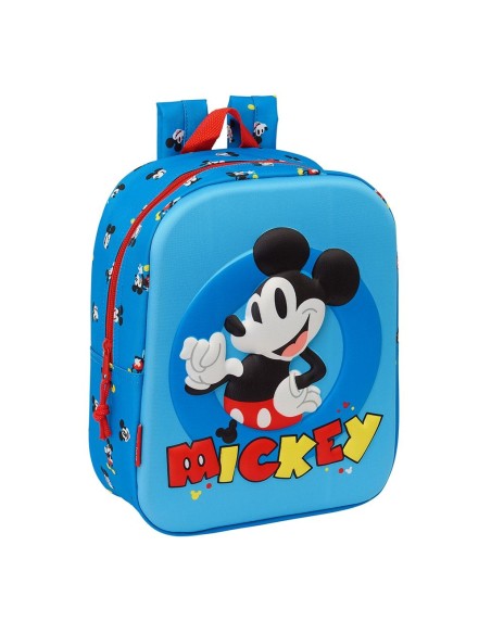 MOCHILA GUARDERIA 3D BOLSILLO RED MICKEY MOUSE
