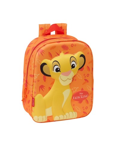 MOCHILA GUARDERIA 3D BOLSILLO RED EL REY LEON