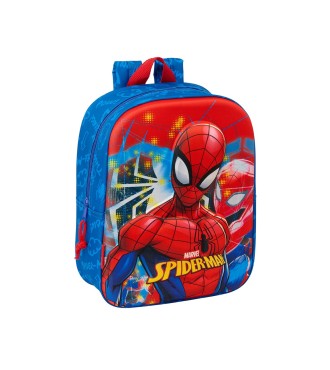 MOCHILA GUARDERIA 3D BOLSILLO RED SPIDER-MAN