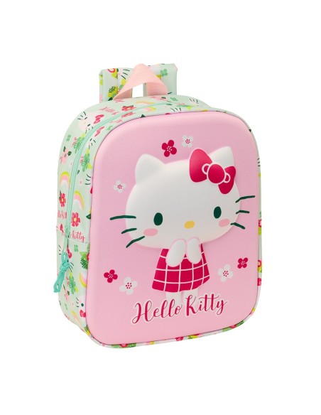 MOCHILA GUARDERIA 3D BOLSILLO RED HELLO KITTY MOCHILA GUARDERIA 3D BOLSILLO RED HELLO KITTY