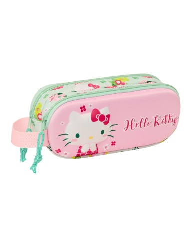 PORTATODO DOBLE 3D HELLO KITTY 3D