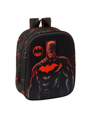 MOCHILA GUARDERIA 3D BOLSILLO RED BATMAN