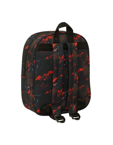 MOCHILA GUARDERIA 3D BOLSILLO RED BATMAN