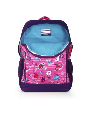 Mochila Escolar Adaptable Gabol Sticker Mochilas Escolare...