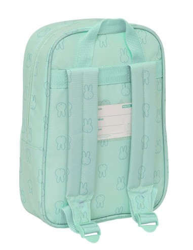 MOCHILA INFANTIL RECIC Y REPELENTE AGUA MIFFY "MENTA" | Comprar MOC...